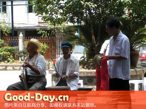 三棒鼓表演