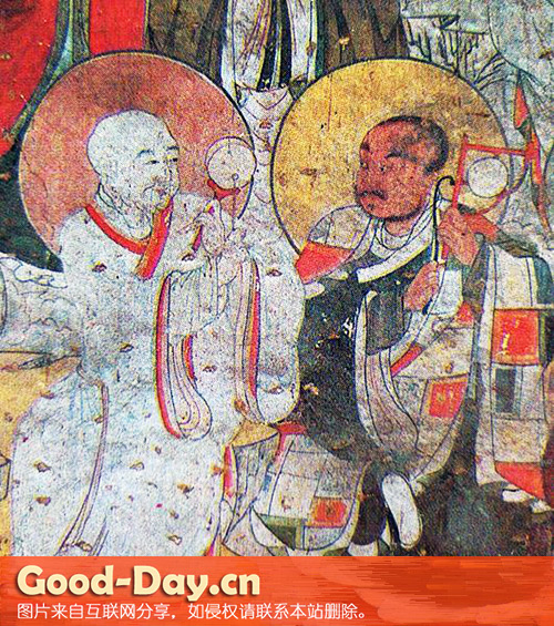 五台山佛光寺明代壁画中的乐僧