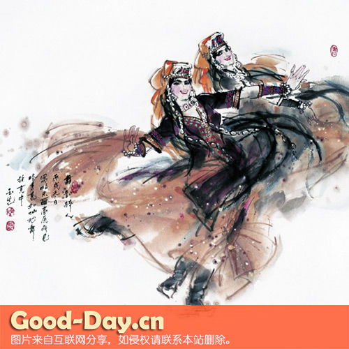 《塔吉克族舞蹈》 陈玉先