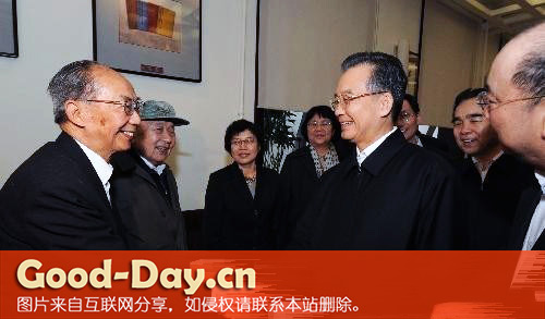 温家宝总理参加“世界读书日”活动