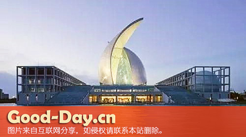 △中国航海博物馆,位于上海浦东临港新城