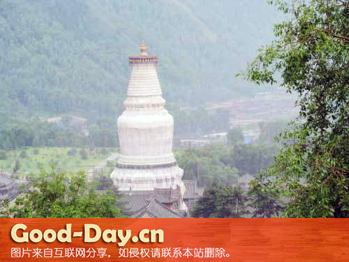 五台山大白塔