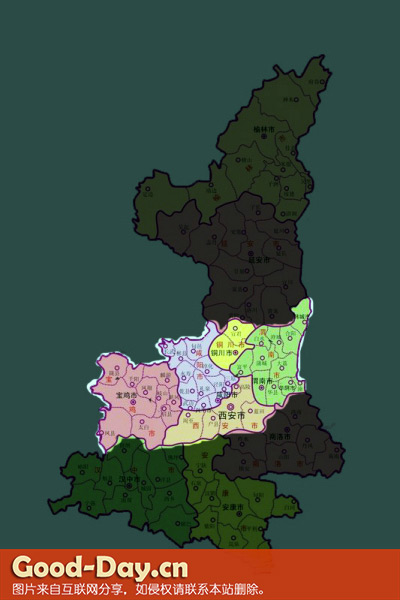 关中地区的地理位置